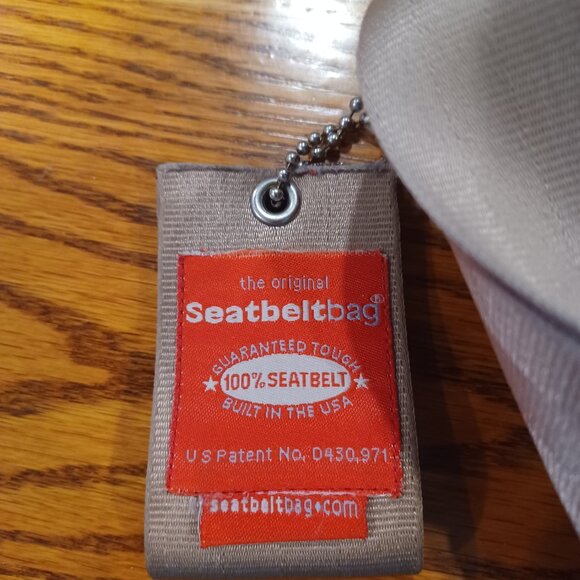 Harvey's Original Seatbelt Extra Large Purse/Tote Blush Beige - Picture 11 of 16